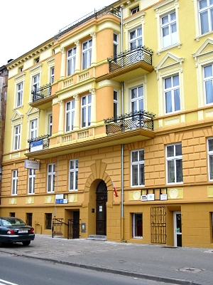 Siedziba Zrzeszenia Kupców i Przedsiębiorców przy ul. Piłsudskiego 6 w Koszalinie